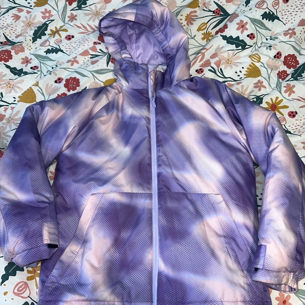 Girl’s size large 2 piece All in Motion Purple Jacket